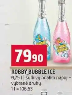 Terno ROBBY BUBBLE ICE 0,75l šumivý nealko nápoj vybrané druhy nabídka