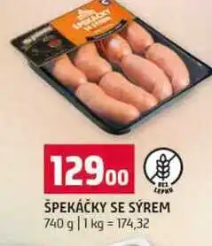 Terno ŠPEKÁČKY SE SÝREM nabídka