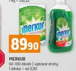 Terno MERKUR 60-100 dávek vybrané druhy nabídka