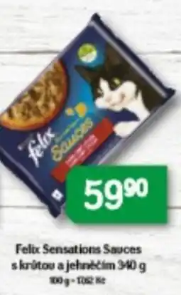 Brněnka Felix Sensations Sauces nabídka