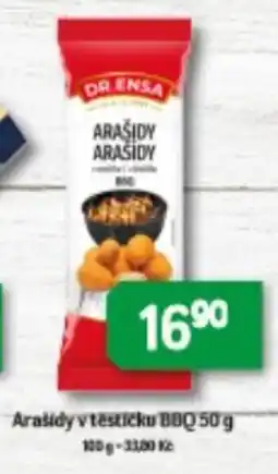 Brněnka Dr. Ensa arašidy arasidy bbq nabídka