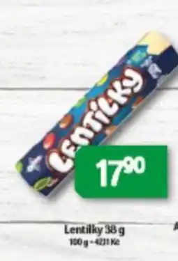 Brněnka Lentilky nabídka