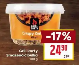 Billa Grill Party Smažená cibulka nabídka