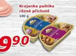 ESO MARKET Krajanka paštika různé příchutě nabídka