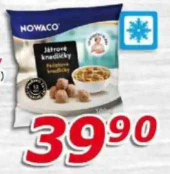ESO MARKET Nowaco játrové knedlíčky nabídka