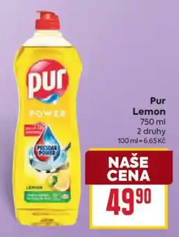 Billa Pur Lemon nabídka