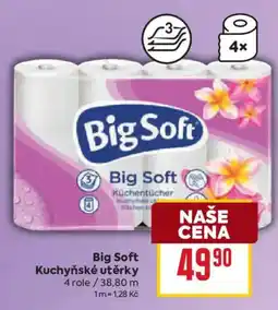 Billa Big Soft Kuchyňské utěrky nabídka