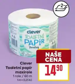 Billa Clever toaletní papír maxirole nabídka