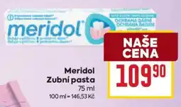 Billa Meridol zubní pasta nabídka