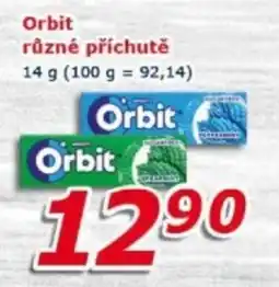 ESO MARKET Orbit různé příchutě nabídka