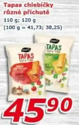 ESO MARKET Snatt's tapas chlebíčky různé příchutě nabídka