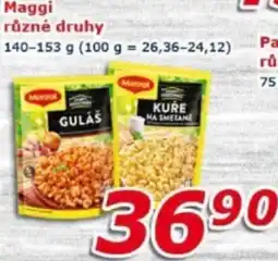 ESO MARKET Maggi různé druhy nabídka