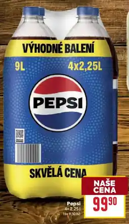 Billa Pepsi nabídka