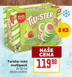 Billa Twister mini nabídka