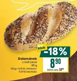 Billa Billa klub Dalamánek nabídka