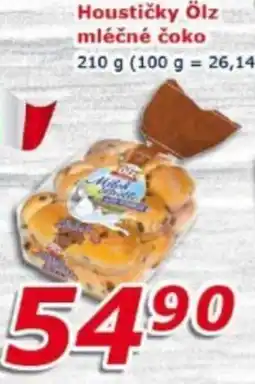 ESO MARKET Houstičky Ölz mléčné čoko nabídka