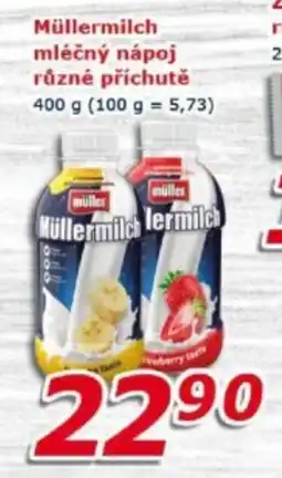 ESO MARKET müller műllermilch mléčný nápoj různé příchutě nabídka
