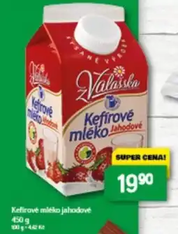 Brněnka Valasska kefirove mléko jahodové nabídka