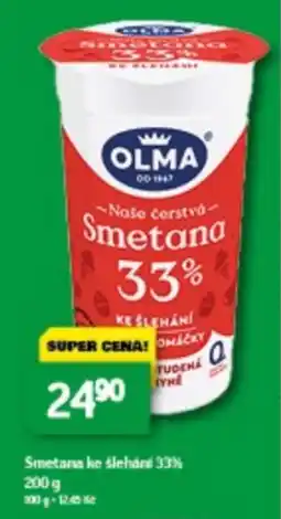 Brněnka Olma smetana 33% nabídka