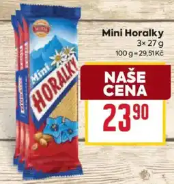 Billa Mini Horalky nabídka