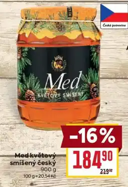Billa Med květový smíšený český nabídka
