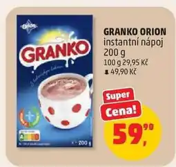 Penny Market GRANKO ORION instantní nápoj nabídka