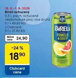 Tesco Birell ochucený nabídka