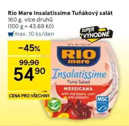 Tesco Rio Mare Insalatissime Tuňákový salát nabídka