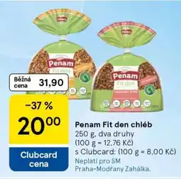 Tesco Penam Fit den chléb nabídka