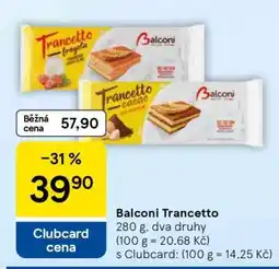 Tesco Balconi Trancetto nabídka