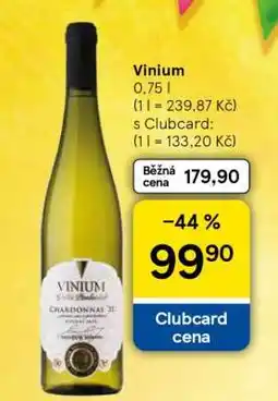 Tesco VINIUM nabídka