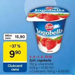 Tesco ZOTT JOGOBELLA nabídka