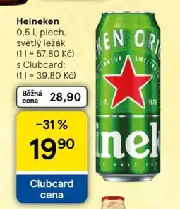 Tesco Heineken nabídka