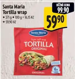 Albert Santa Maria Tortilla wrap nabídka