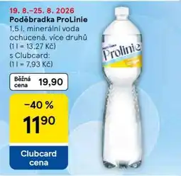 Tesco Poděbradka ProLinie nabídka