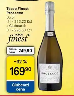 Tesco Tesco Finest Prosecco nabídka