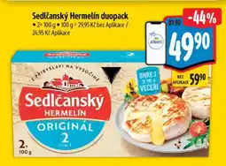 Albert Sedlčanský hermelín duopack nabídka