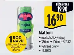 Albert Mattoni nabídka