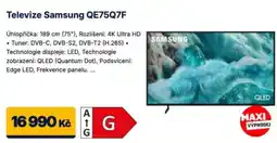 Datart Samsung televize QE75Q7F nabídka