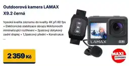Datart Lamax outdoorová kamera x9.2 černá nabídka