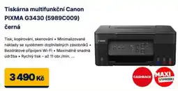 Datart Canon tiskárna multifunkční PIXMA G3430 nabídka