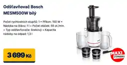 Datart Bosch odšťavňovač MESM500W bílý nabídka
