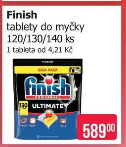 Teta Finish tablety do myčky 120/130/140 ks nabídka