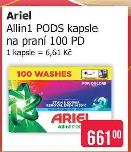 Teta Ariel Allin1 PODS kapsle na praní 100 PD nabídka