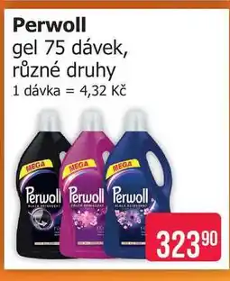 Teta Perwoll gel 75 dávek, různé druhy nabídka