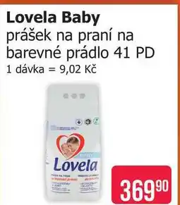 Teta Lovela Baby prášek na praní na barevné prádlo 41 PD nabídka