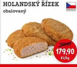RABBIT řeznictví HOLANDSKÝ ŘÍZEK obalovaný nabídka