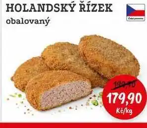 RABBIT řeznictví HOLANDSKÝ ŘÍZEK obalovaný nabídka