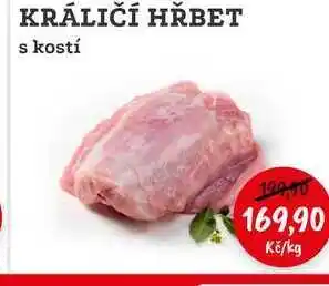 KRÁLIČÍ HŘBET s kostí