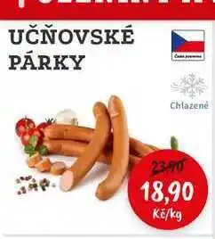 RABBIT řeznictví UČŇOVSKÉ PÁRKY nabídka